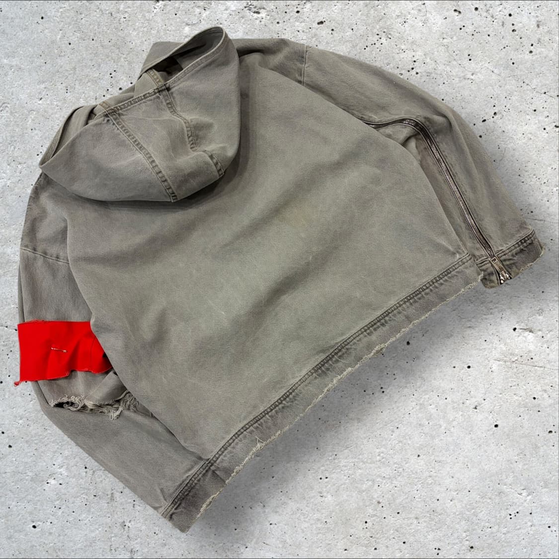 [S] 424 데님 디스 데님 후드 집업 워크 자켓 B577 상품이미지2