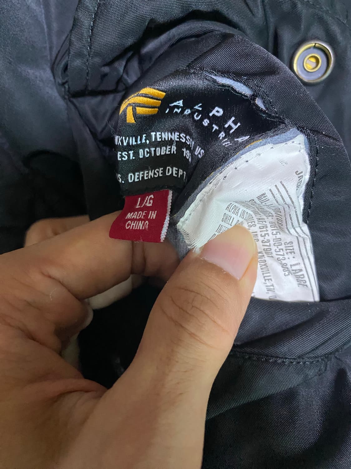 알파인더스트리 ma-1 상품이미지3