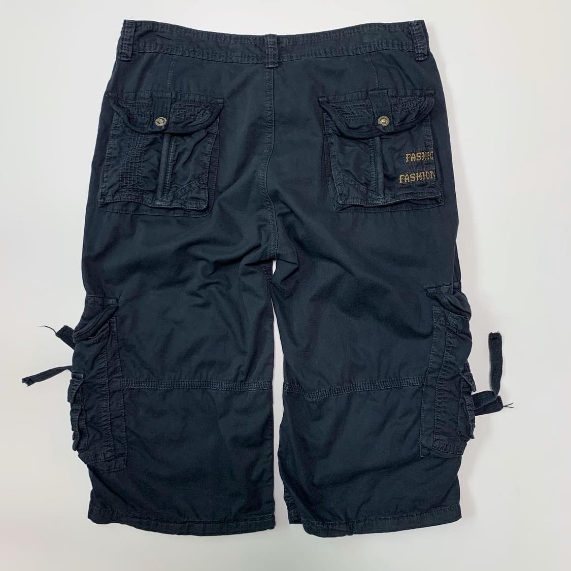 그런지 멀티포켓 카고 반바지 상품이미지1