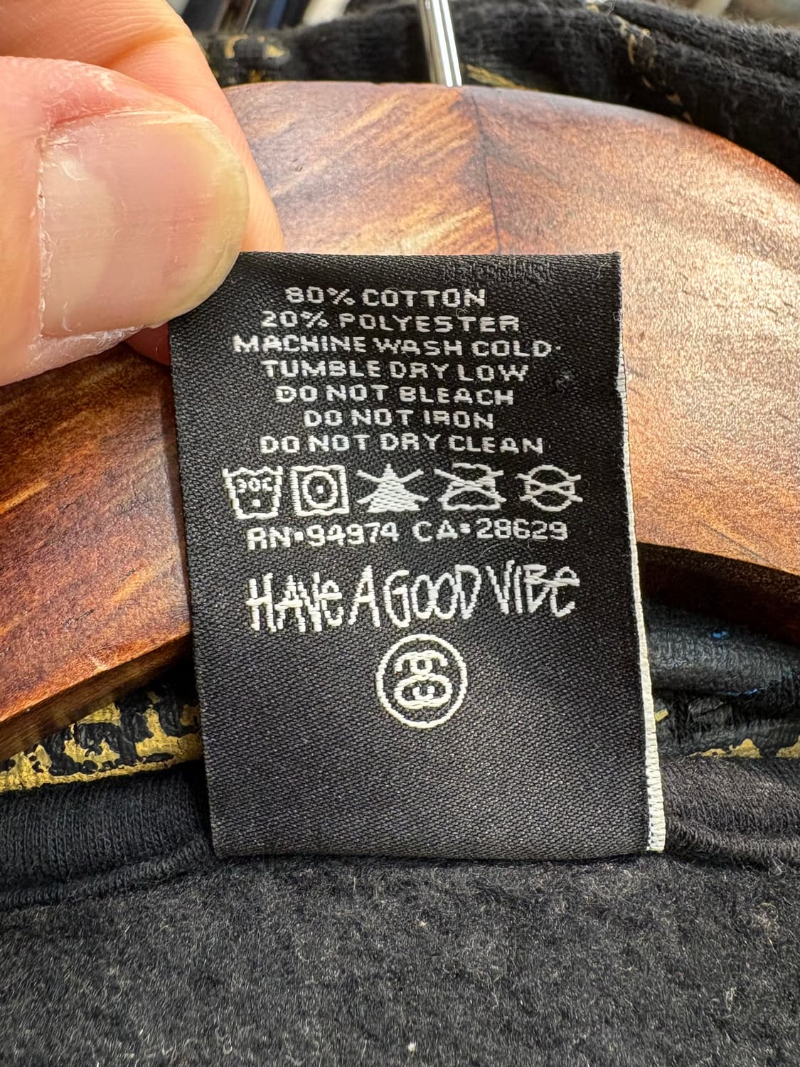 00s 스투시 에잇볼 브래스 후드 상품이미지8