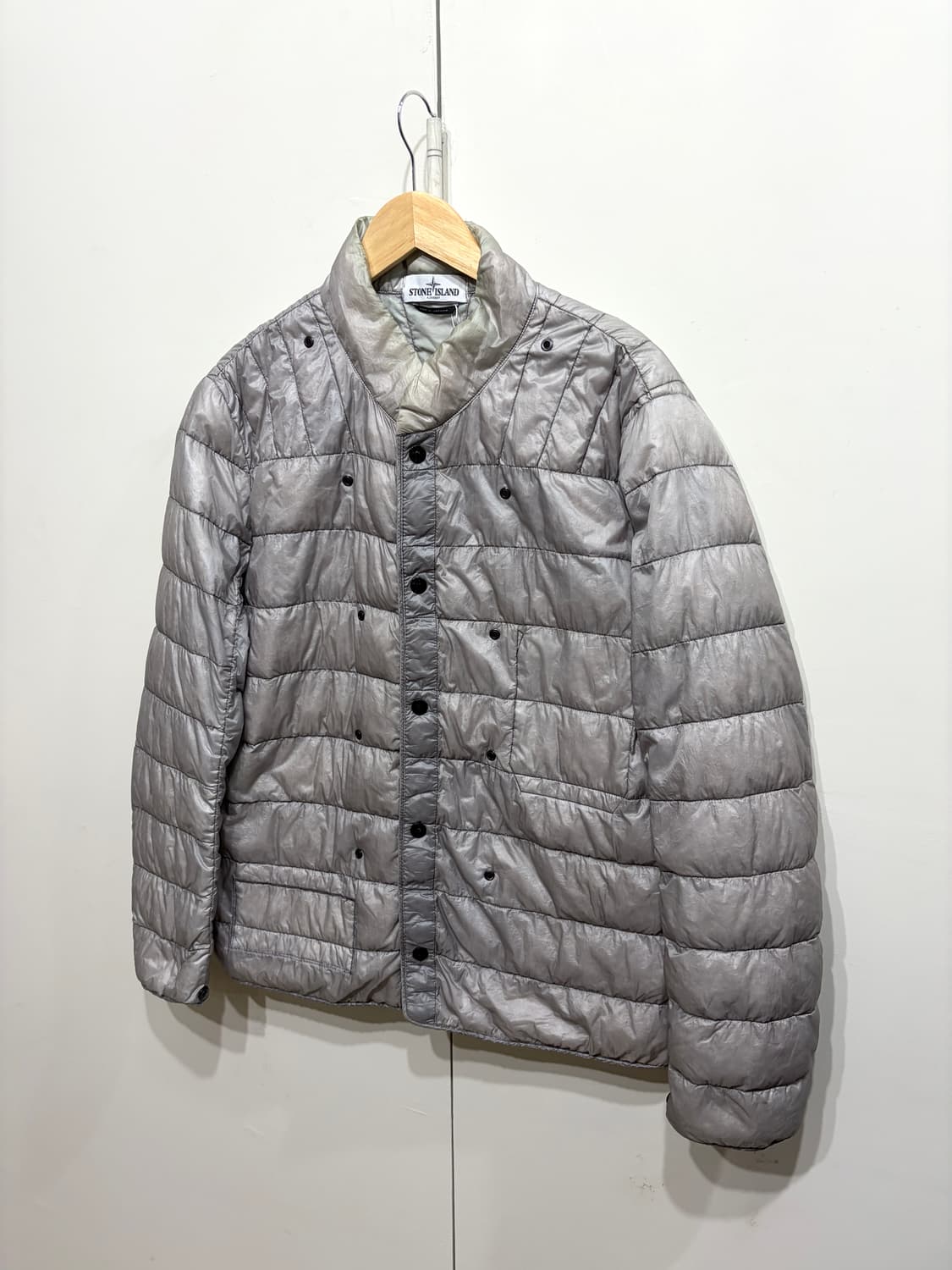 스톤아일랜드 가먼트 다잉 다운 재킷 상품이미지2