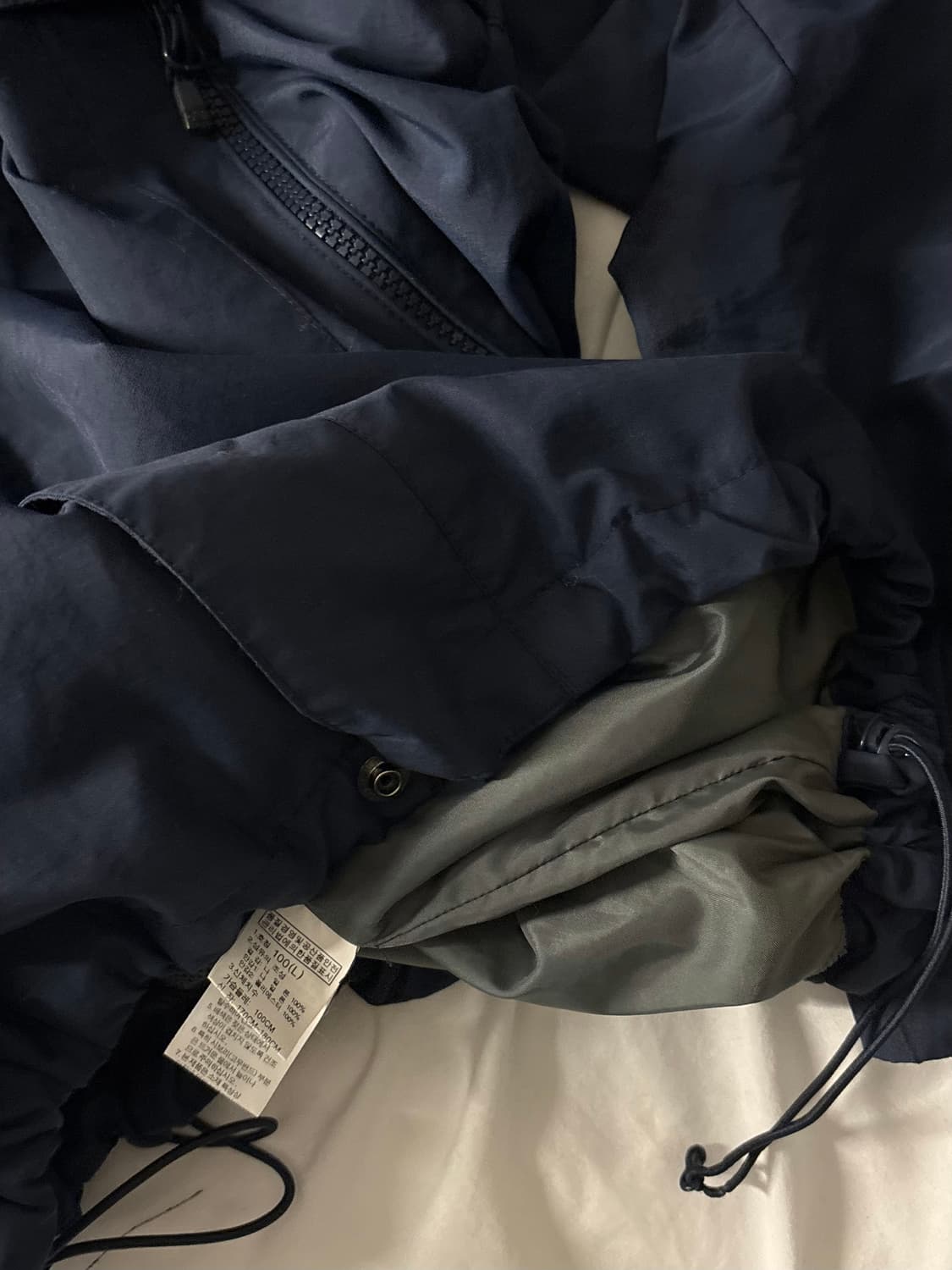 노스페이스 네이비 바람막이 상품이미지4