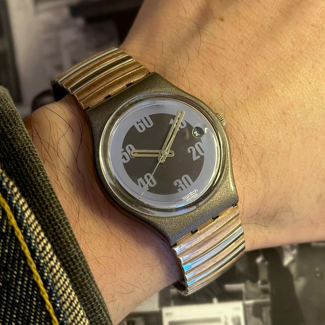 99년판) 빈티지 스와치 플렉서블 스트랩  flow together 상품이미지1