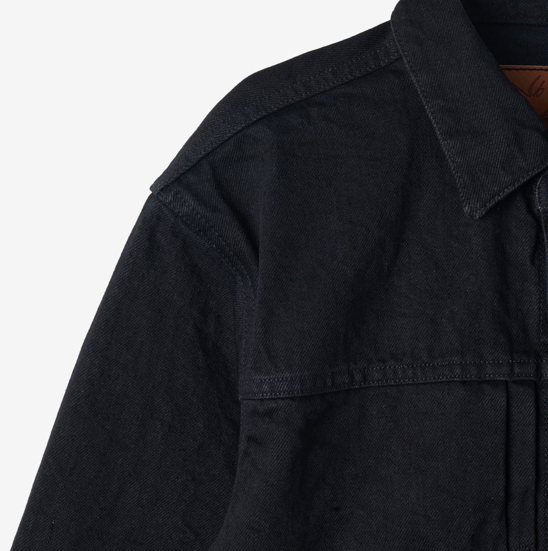 블랙사인 15oz 블랙데님자켓 46size 상품이미지4