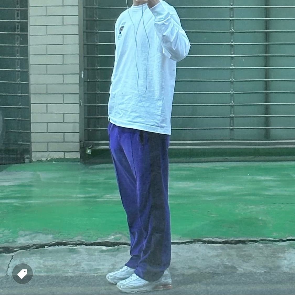 S) 니들스 내로우 트랙 팬츠 C/PE 벨루어 퍼플 상품이미지1