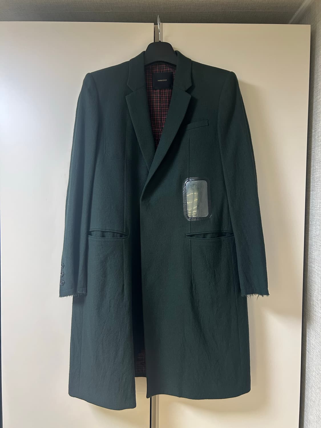 언더커버 디핸드 코트 다크그린 상품이미지2