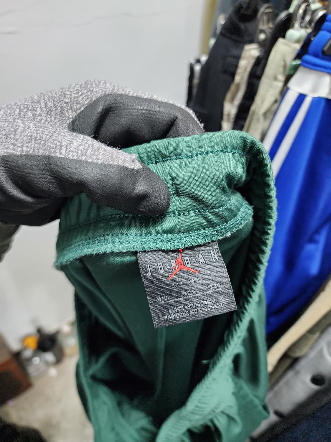 (빅사이즈) 조던 드라이핏 그린 트랙팬츠 상품이미지6