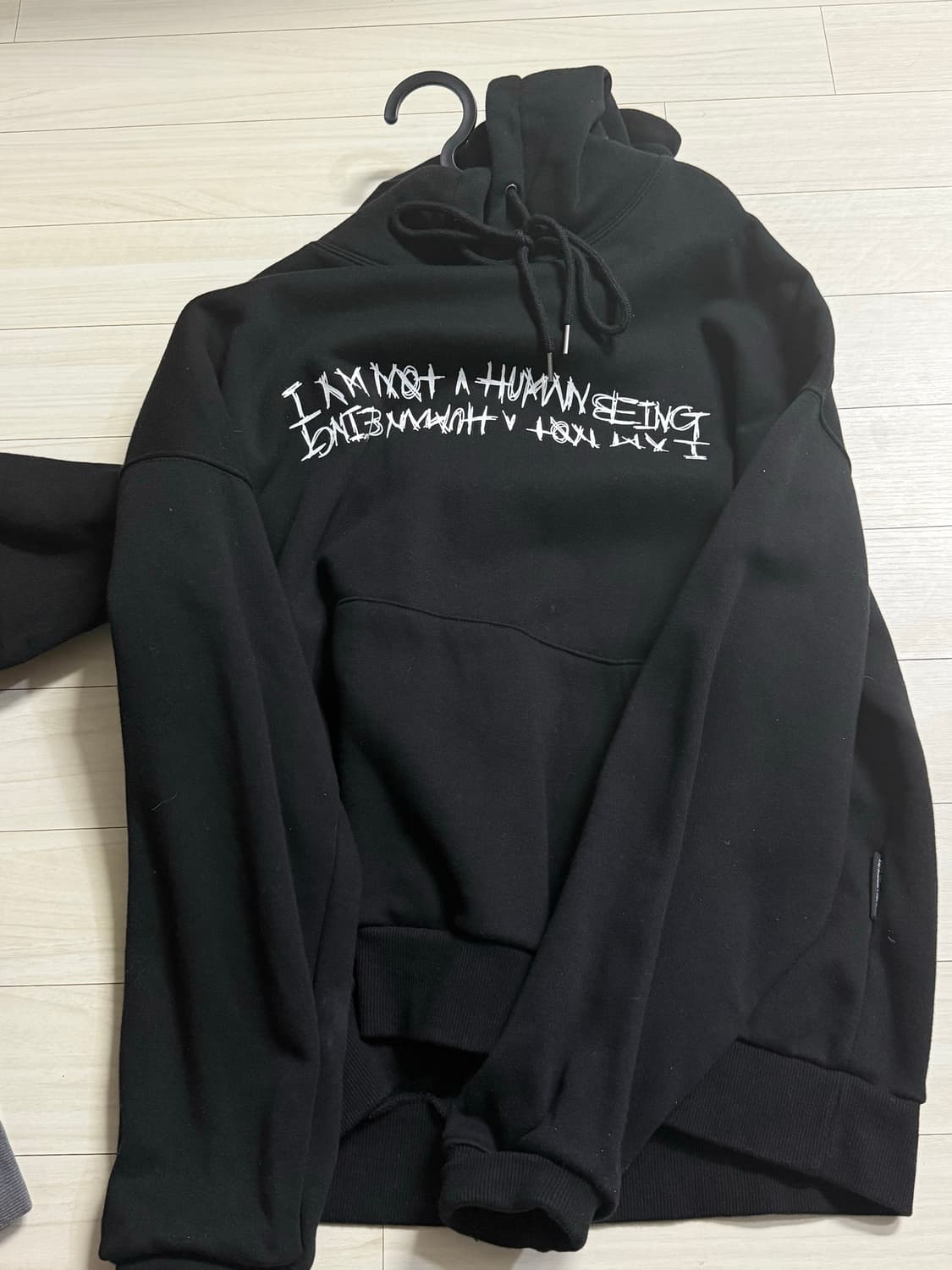 아임낫휴먼비잉 후드티 m 상품이미지1