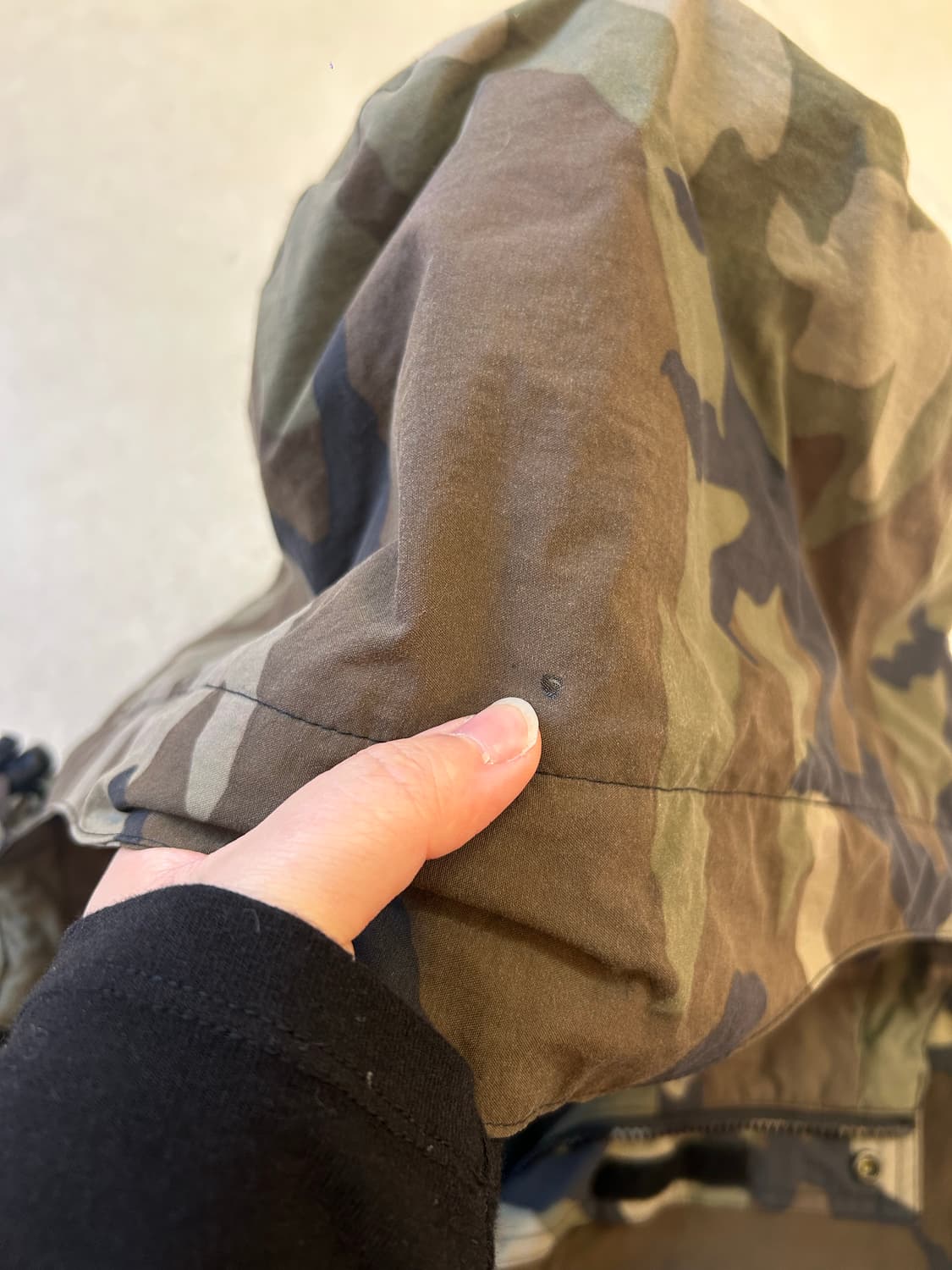 노스페이스 카모 바람막이 상품이미지5