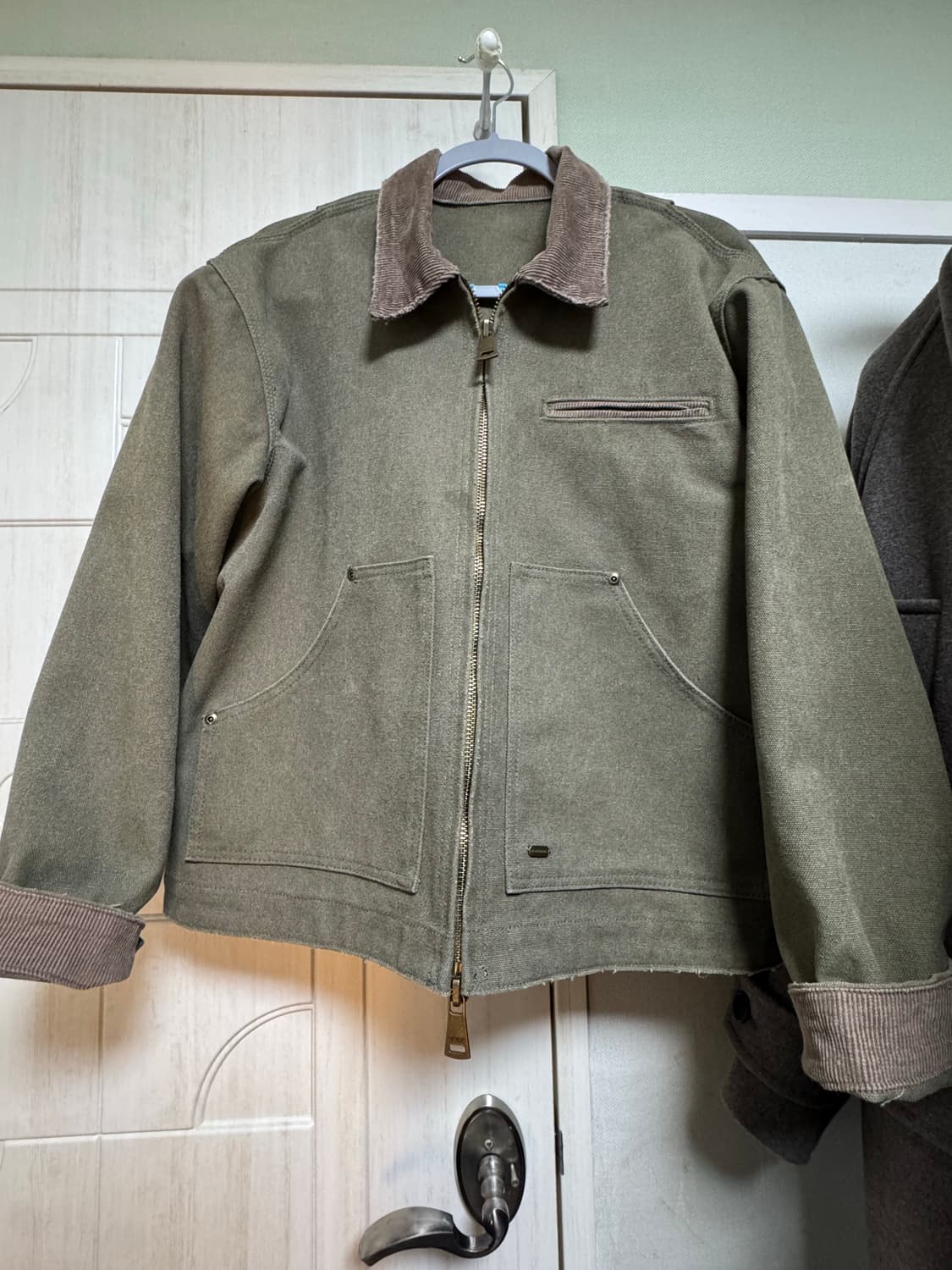 라퍼지스토어 워크자켓 카키색 상품이미지1