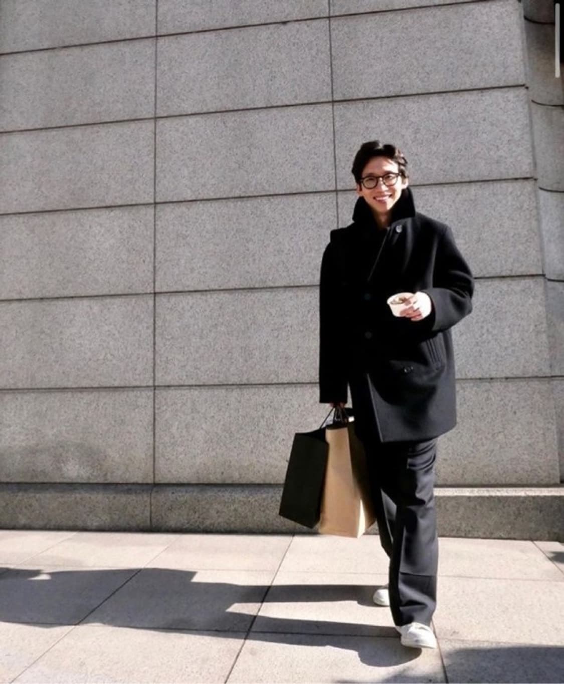 질샌더 피코트 네이비 (봉태규) 상품이미지2