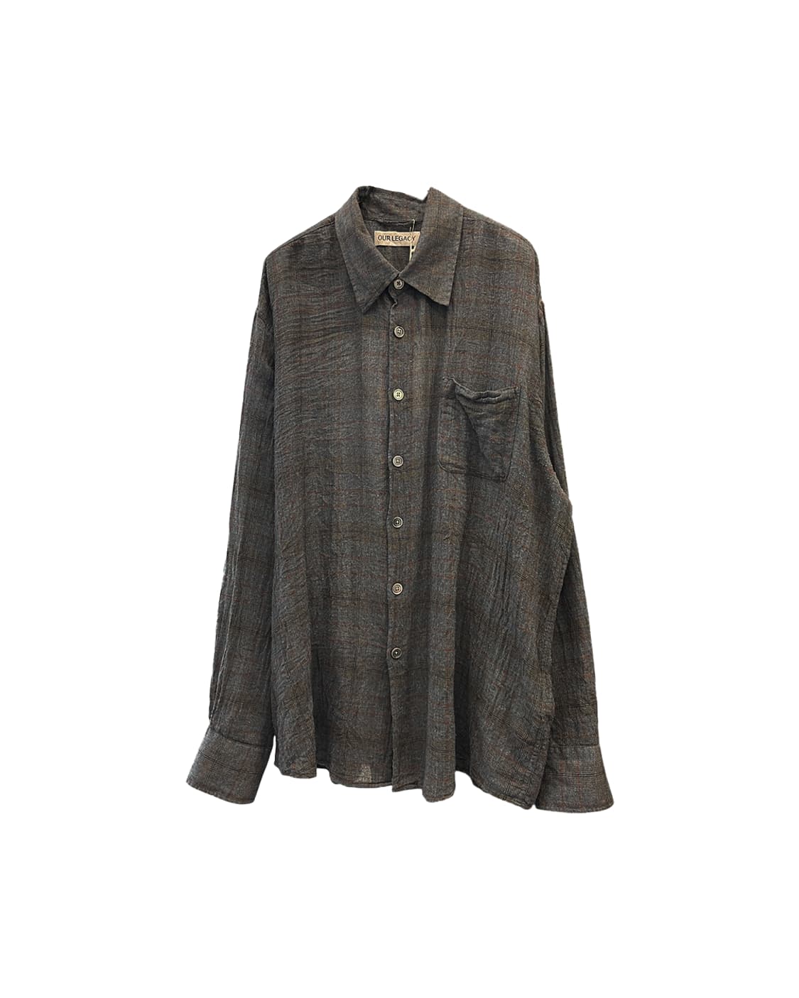 아워레가시 어보브 바자 체크 브리즈 위브 셔츠 상품이미지4