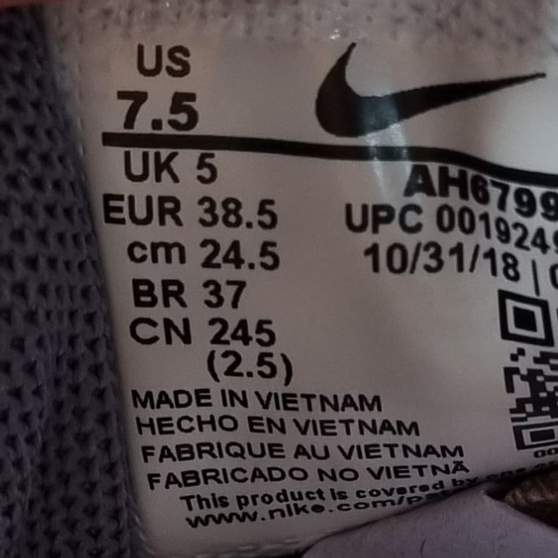 나이키 에어맥스98 바이올렛 운동화245. 상품이미지6