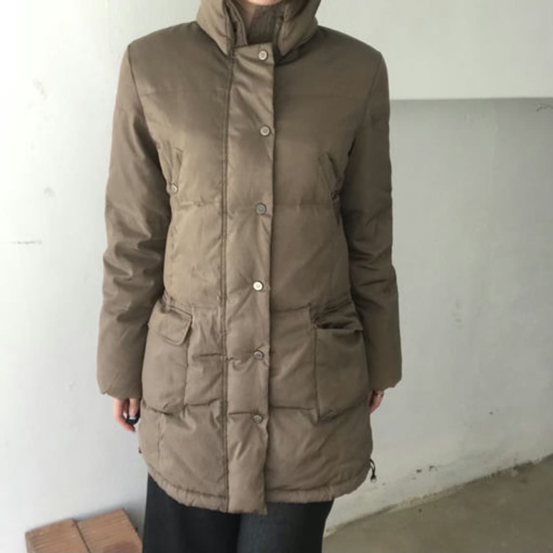 막스마라(Max Mara) 미니멀 퀄팅 패딩 코트 상품이미지9