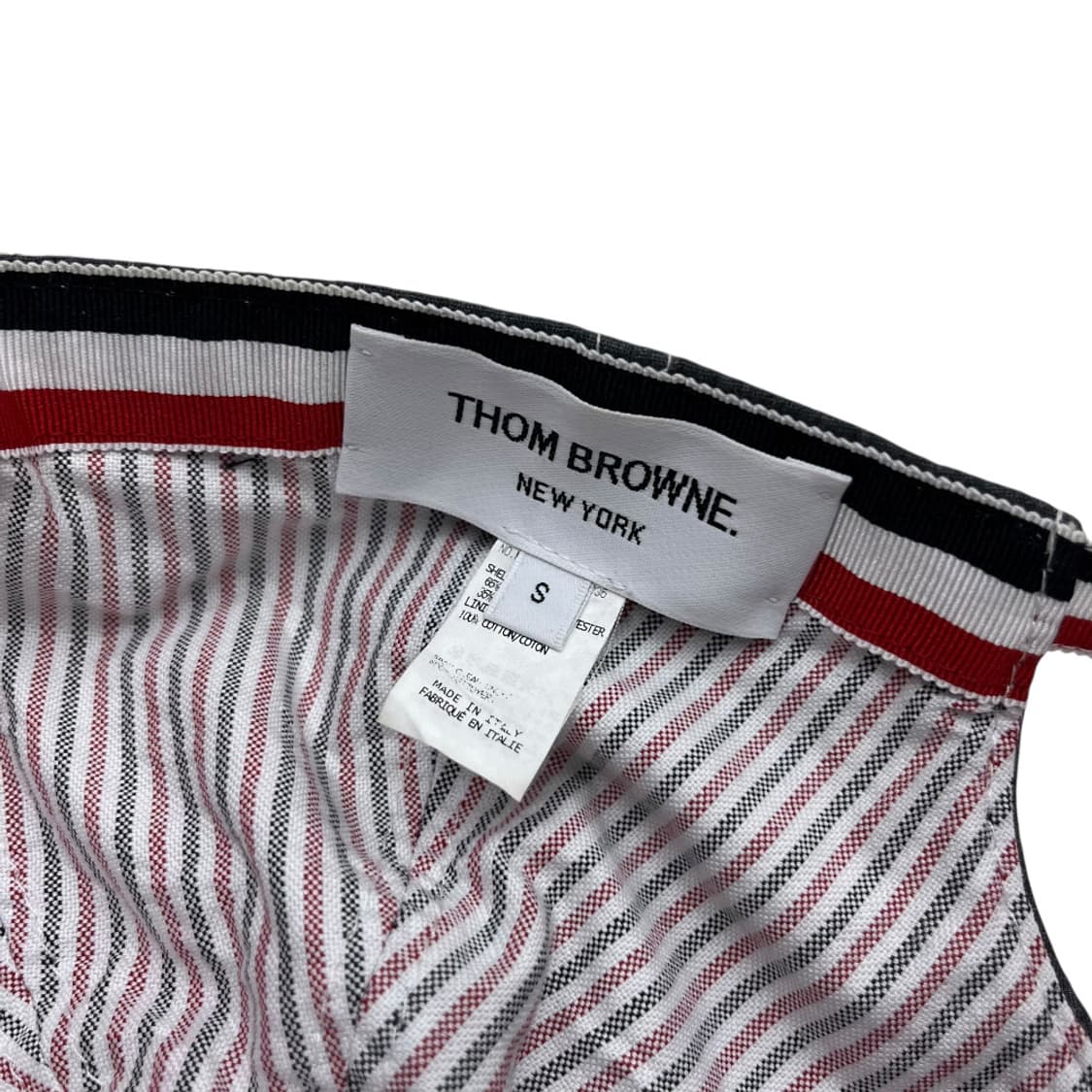 톰브라운 그레이 볼캡 상품이미지8