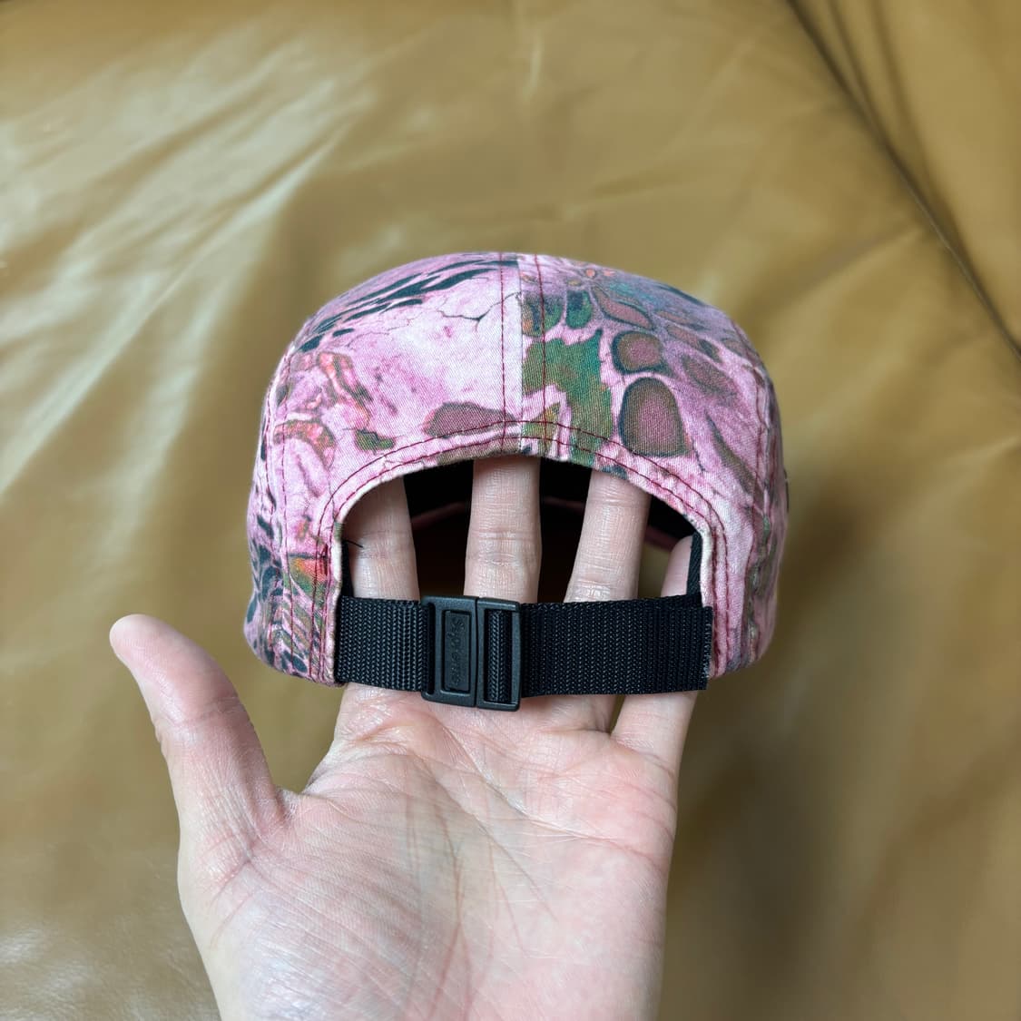 슈프림 캠프캡 모자 박스로고 밀리터리 레오파드 카모 핑크 상품이미지8