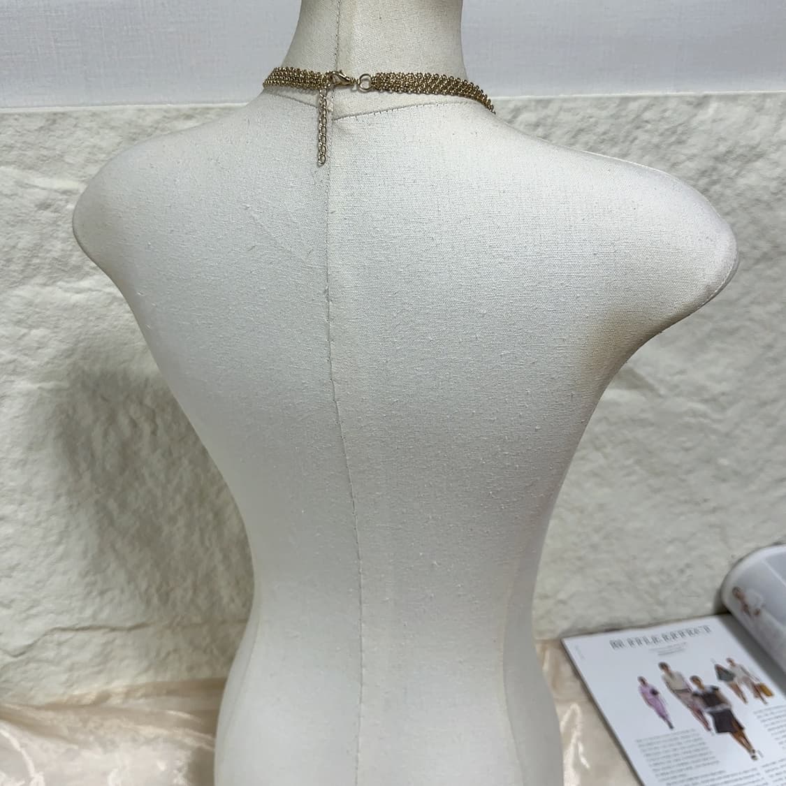 빈티지 체인  레이어드 목걸이 상품이미지3