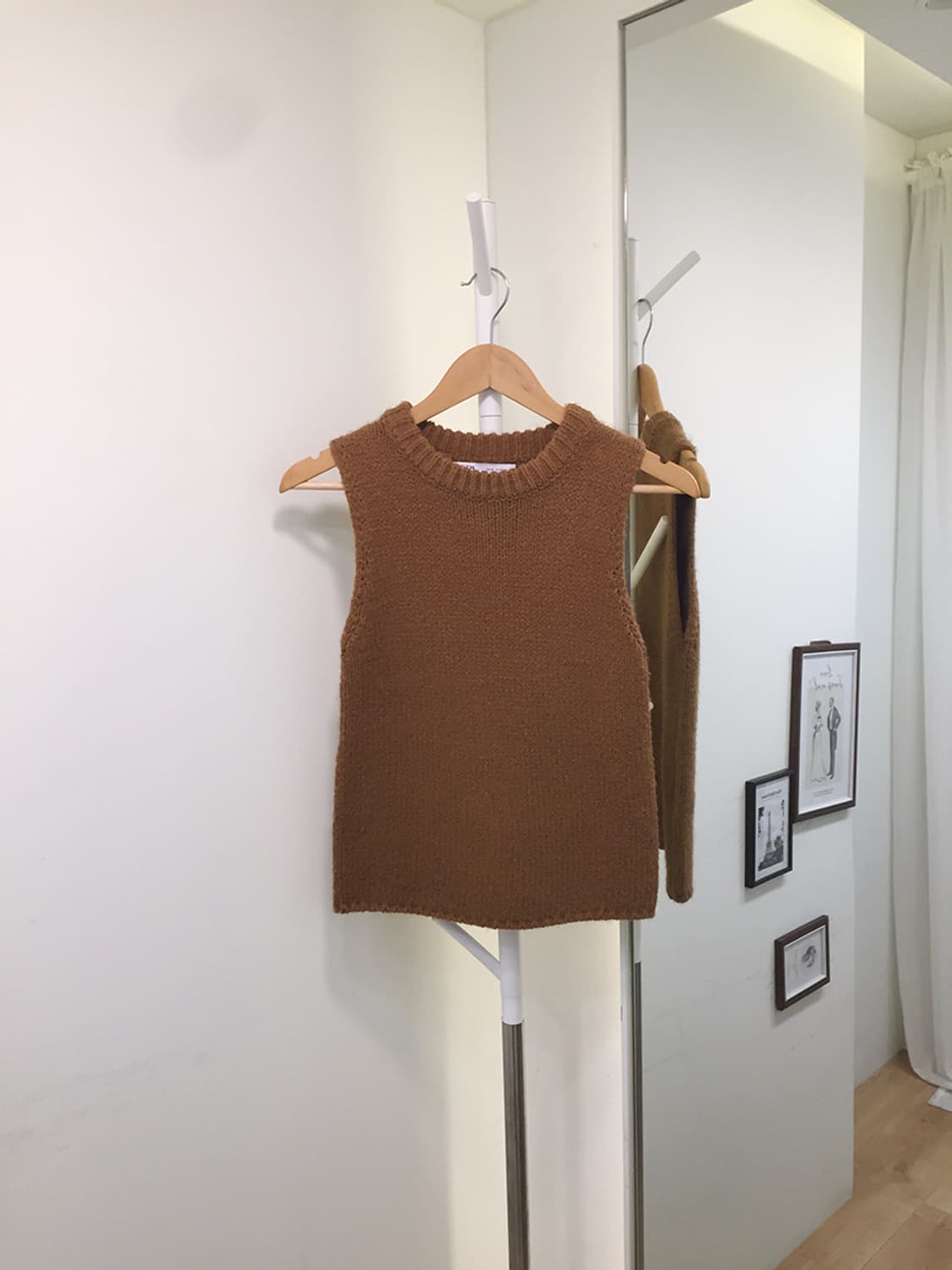 Women Zara Knit Vest 90 상품이미지3