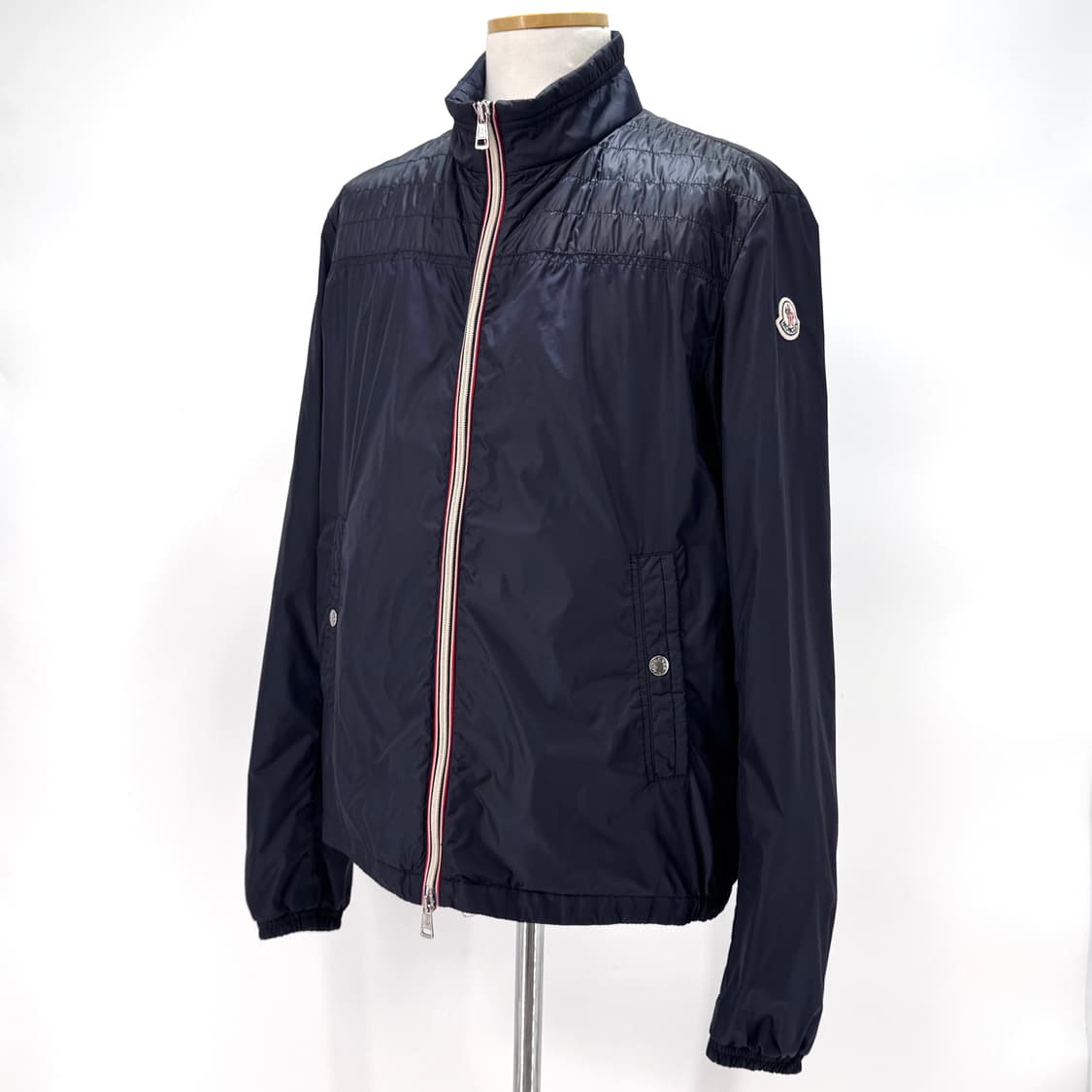 [5사이즈] 몽클레어 바람막이 집업 자켓 네이비 상품이미지4