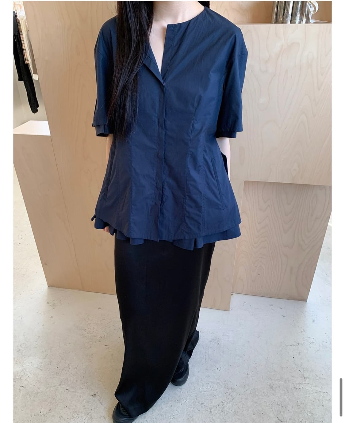 JIL SANDER PLEATS DETAILED BLOUSE 상품이미지3
