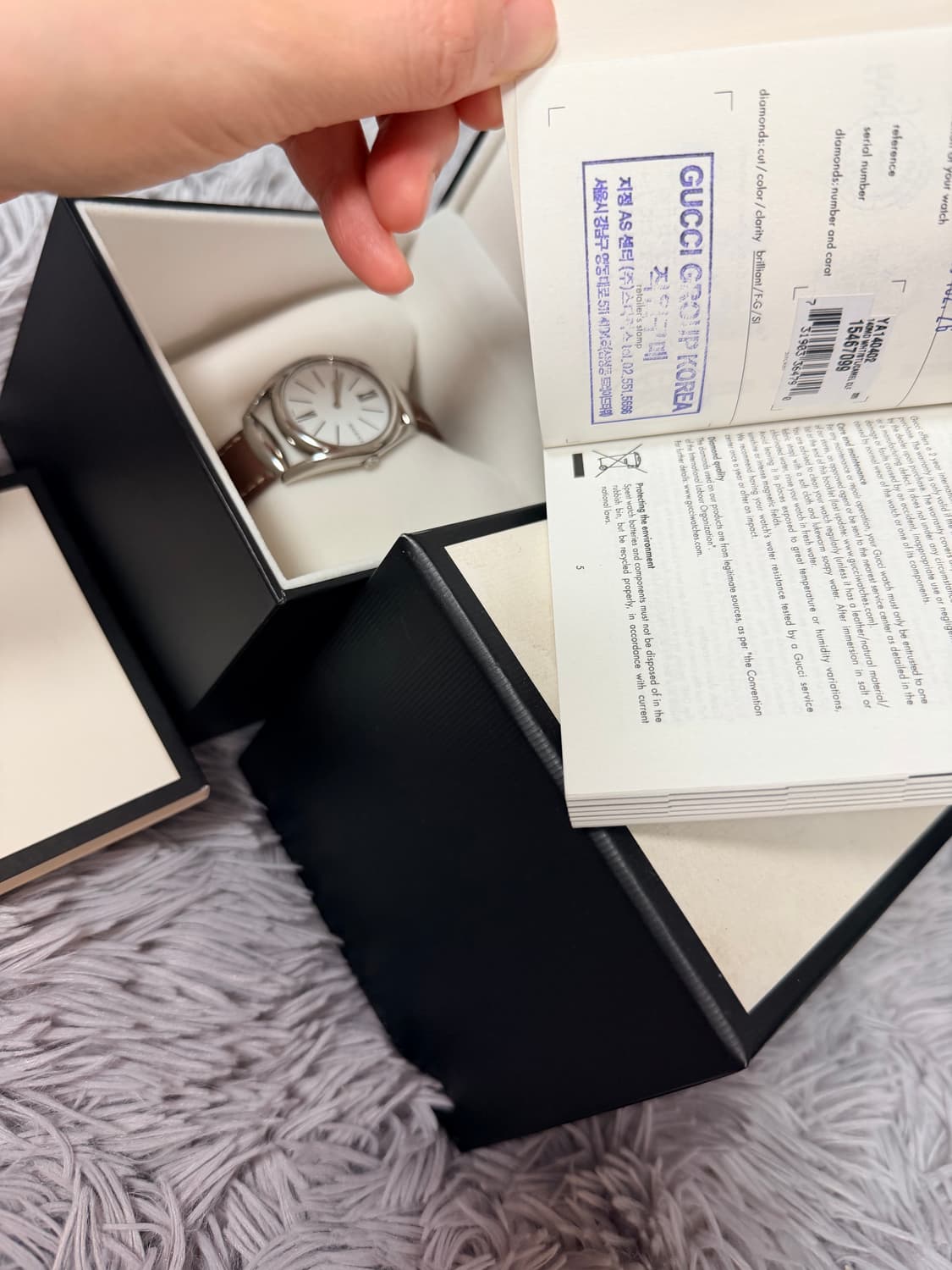 구찌 홀스빗 쿼츠 시계 여성 상품이미지2