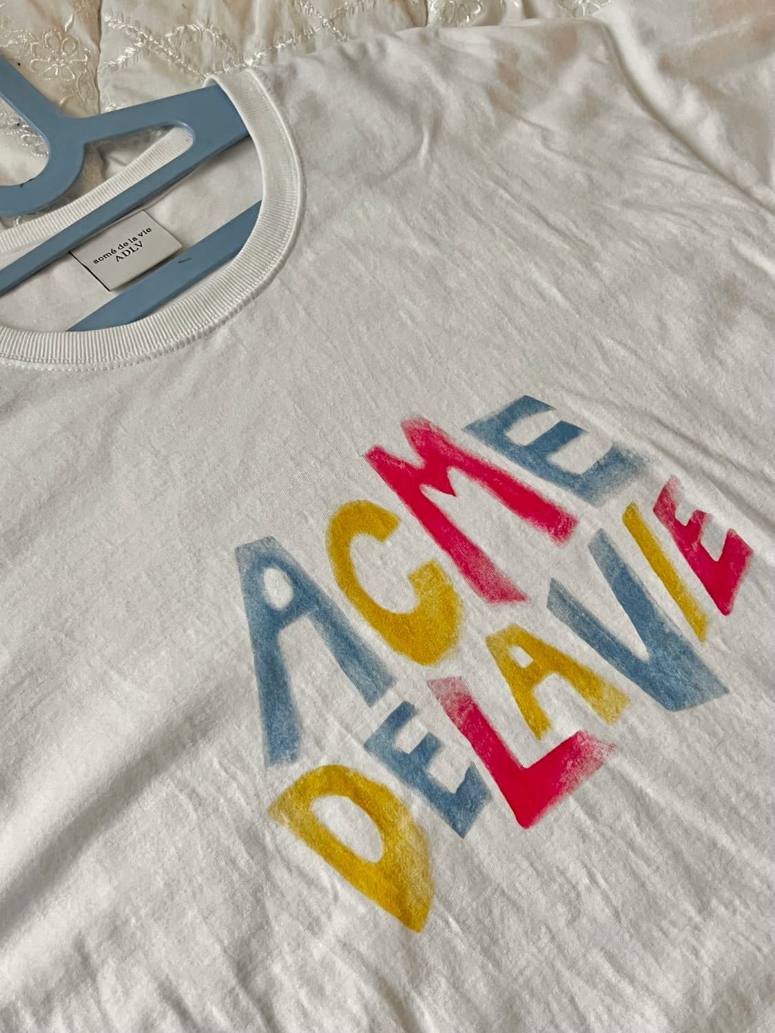 Acmedelavie 아크메드라비 폰트 반팔 티셔츠 상품이미지8