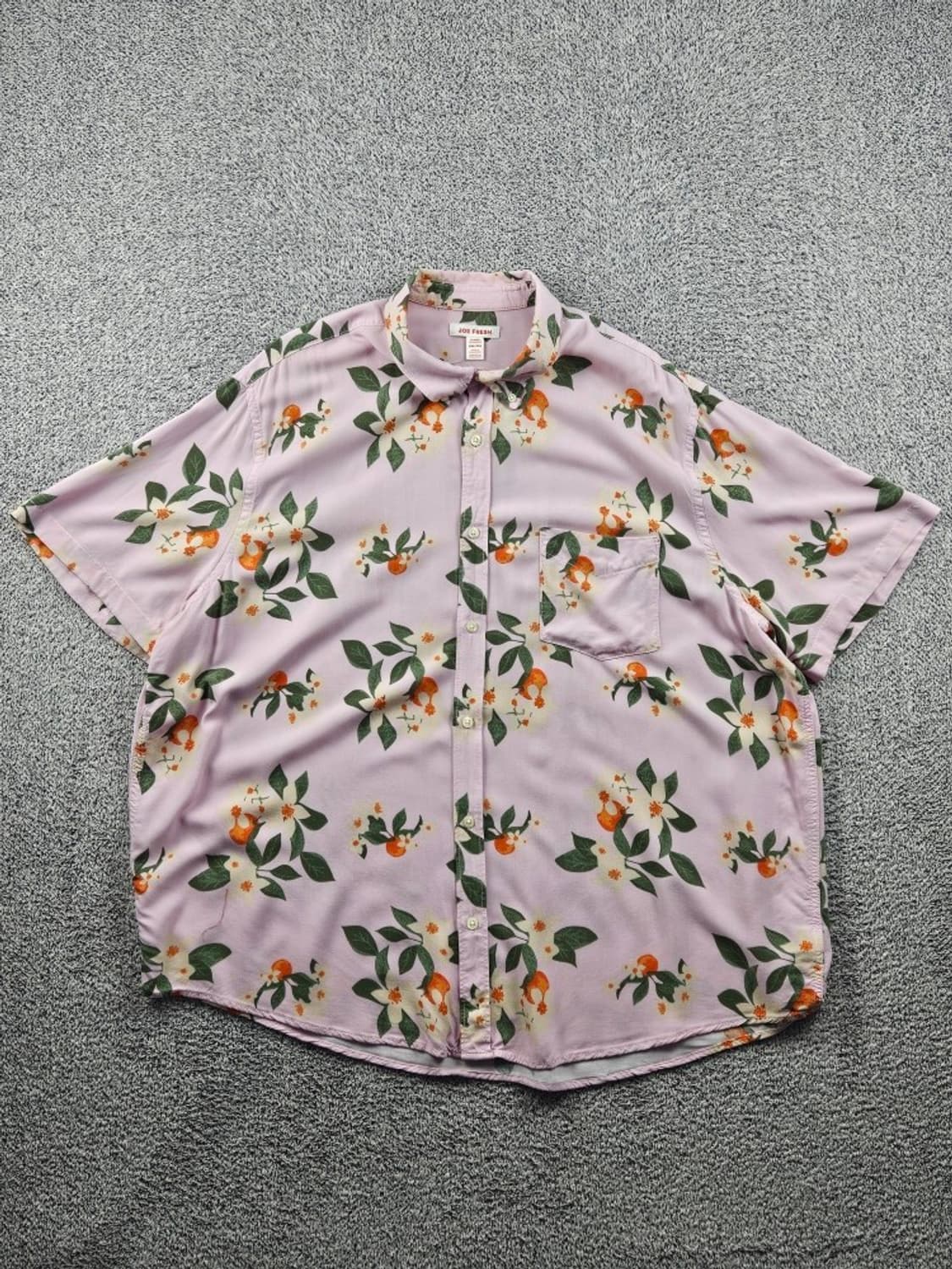 조 프레쉬 플라워 하와이안 반팔 셔츠 ( 2XL ) / 12523 상품이미지2