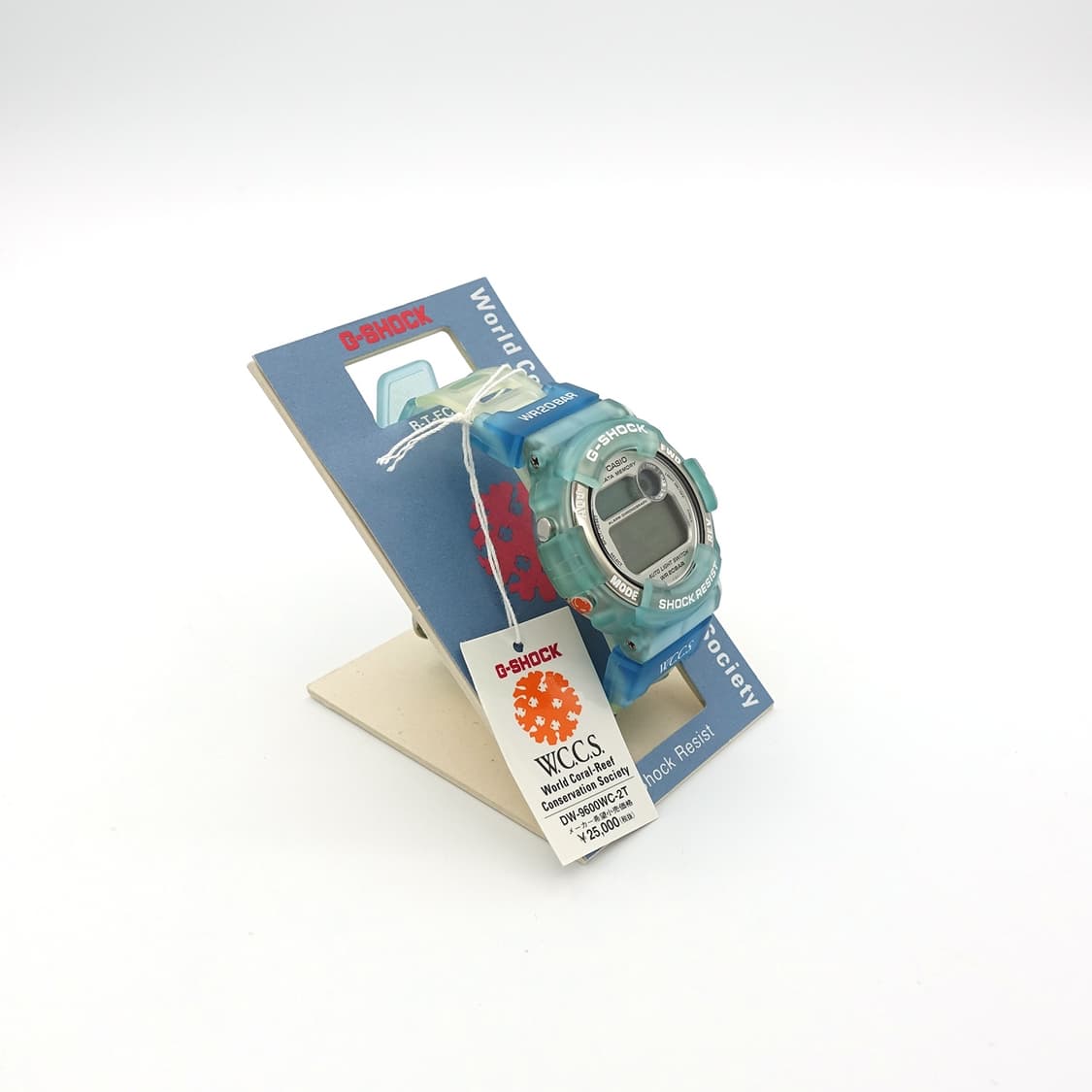 WCCS GSHOCK 9600WC 지샥 산호초 블루 클리어 디지털 시계 상품이미지4
