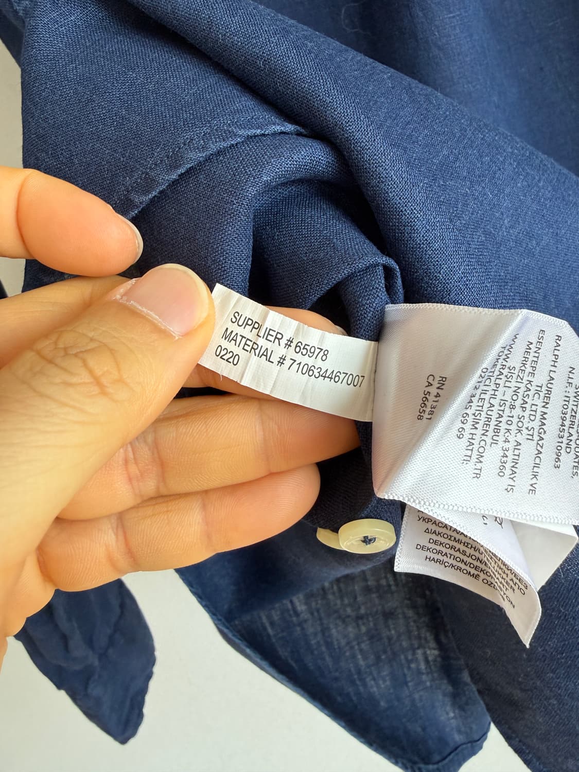 폴로 랄프로렌(Polo Ralph Lauren) 린넨 셔츠 상품이미지9