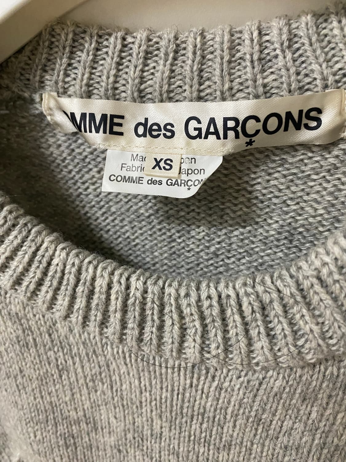 꼼데가르송 니트 xs사이즈 상품이미지4