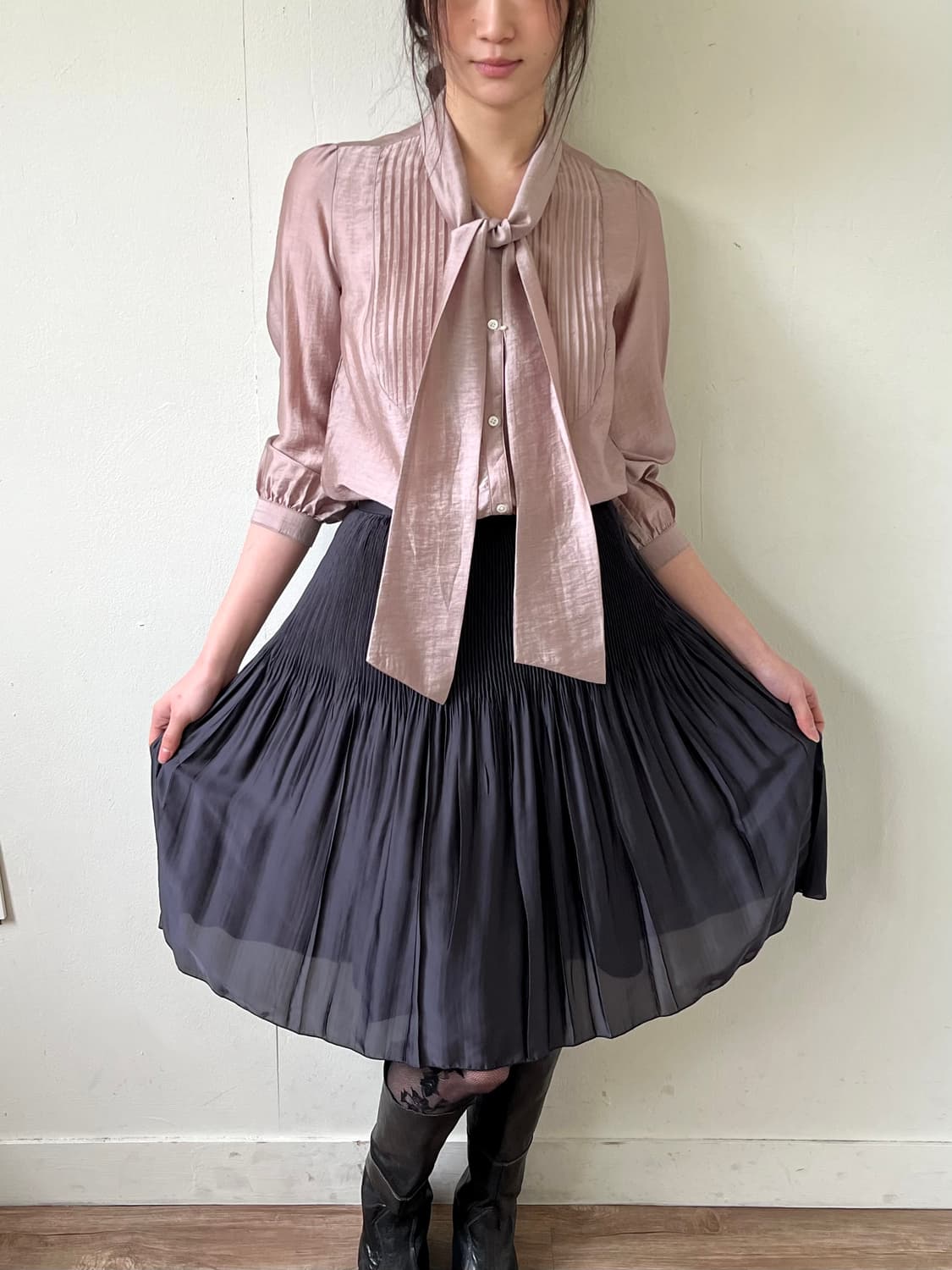 J.PRESS 플리츠 스커트 상품이미지3