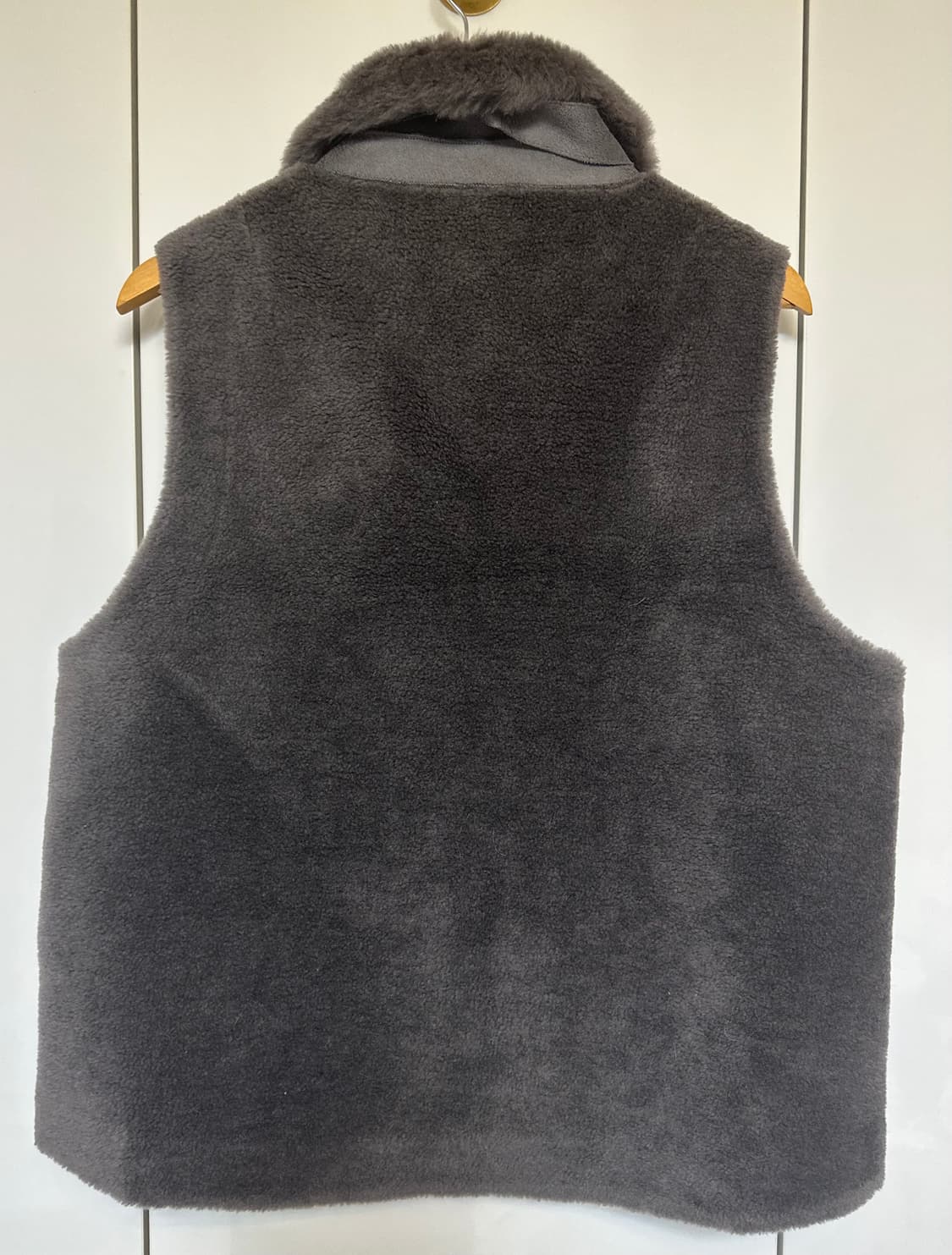 리얼양모 조끼 그레이 상품이미지4