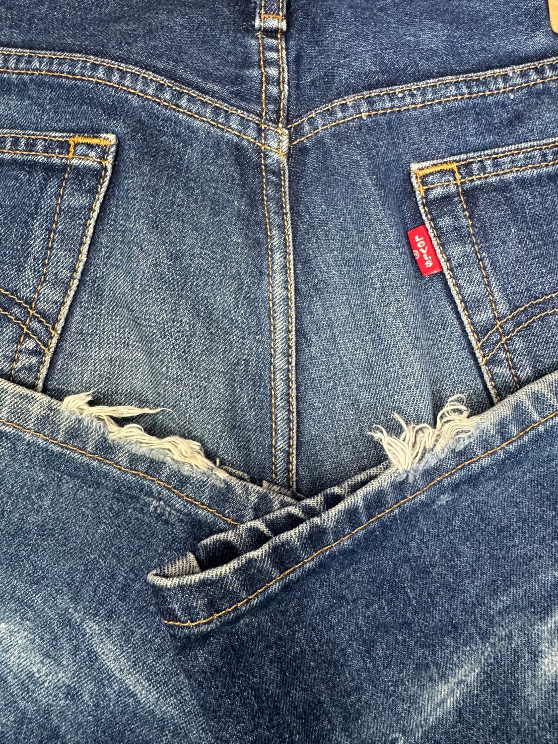 빈티지 00s 리바이스 517 made in korea  34/34 상품이미지8