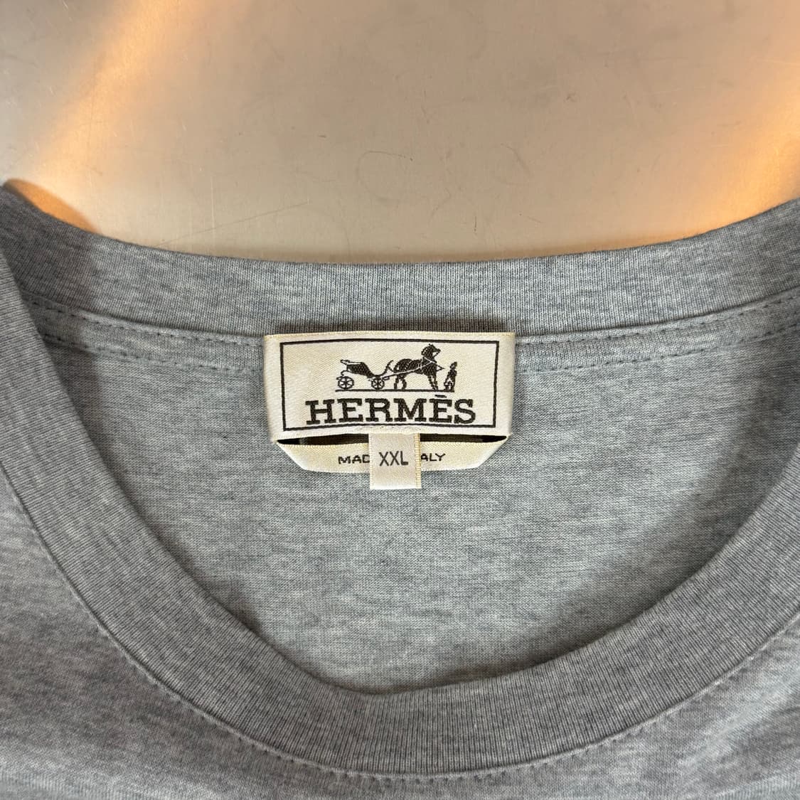 [리오브] 에르메스 로데오 홀스 레더 패치 반팔 상품이미지4