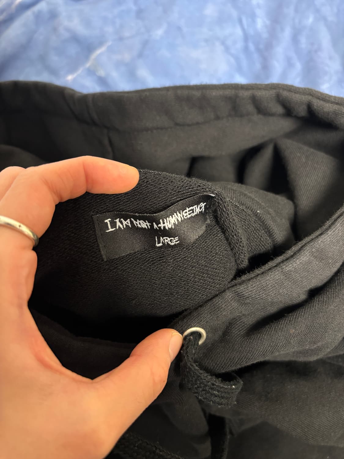 [i am not a humanbeing] hoodie 상품이미지4