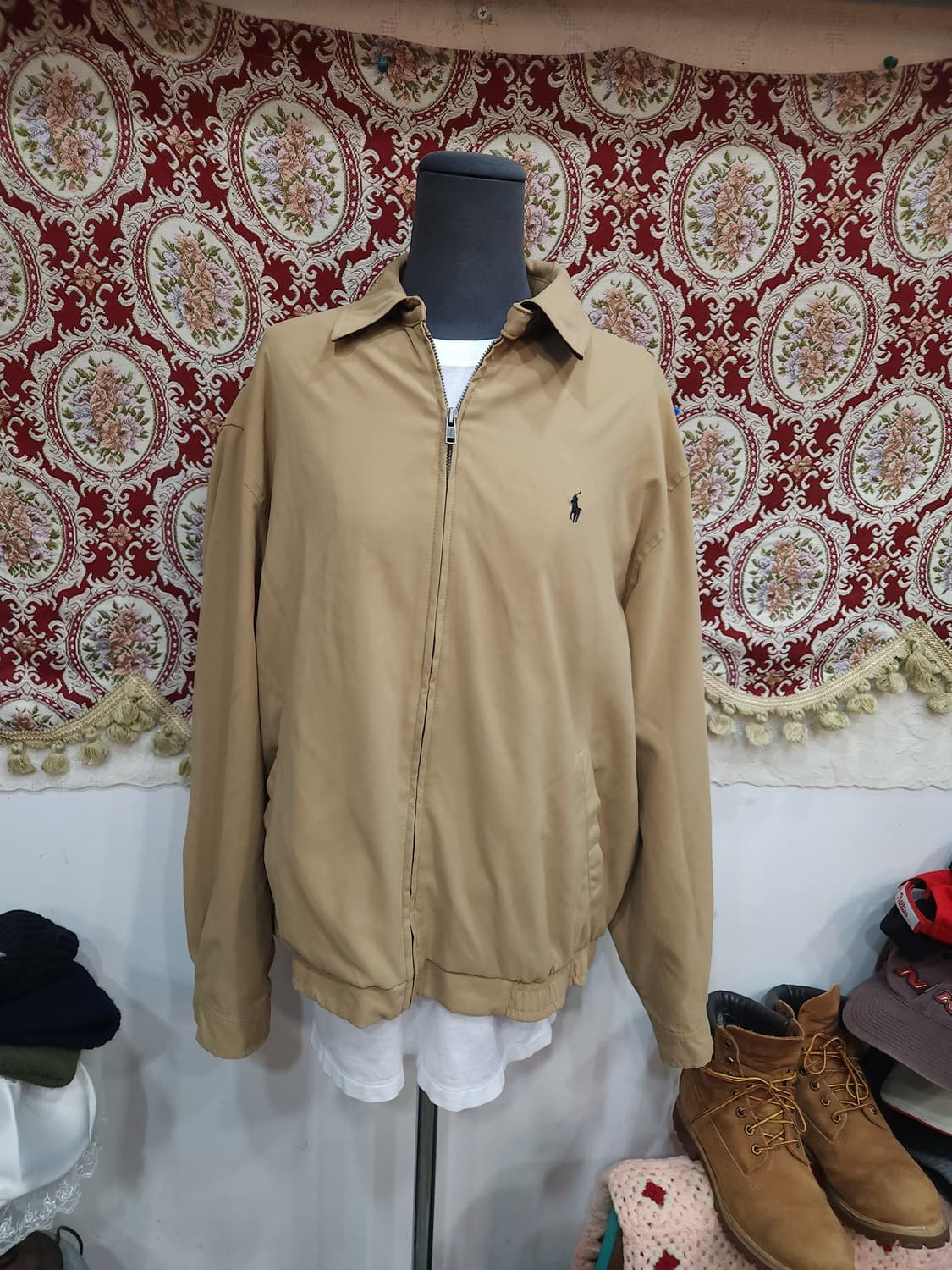 폴로 랄프로렌  베이지 베이포트 스윙탑 자켓

 상품이미지1