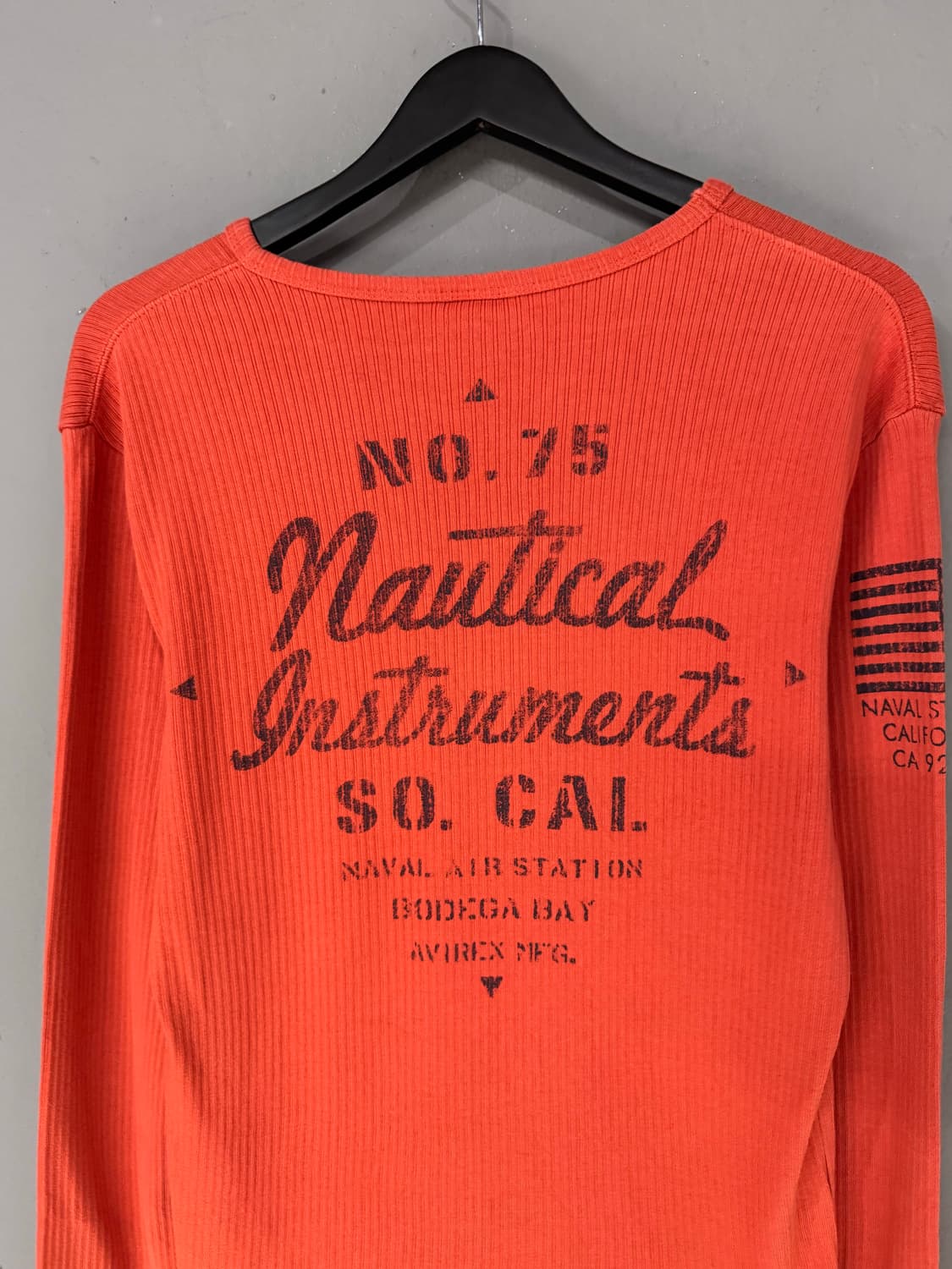 아비렉스 USN 레터링 롱슬리브  상품이미지2