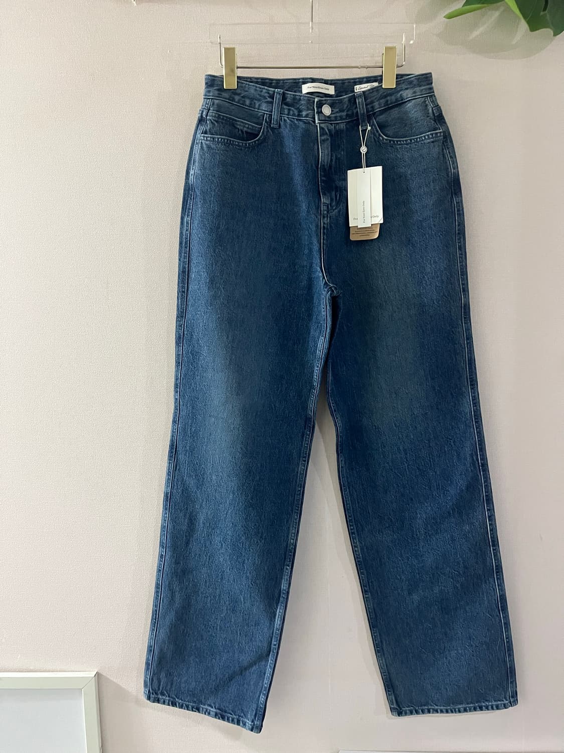 포유온 Lise wide denim(38,extended) 상품이미지6