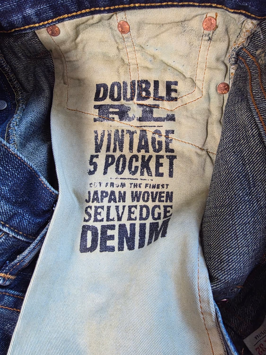 30x32 RRL Vintage 5 Pocket Givins(기빈스) 상품이미지7