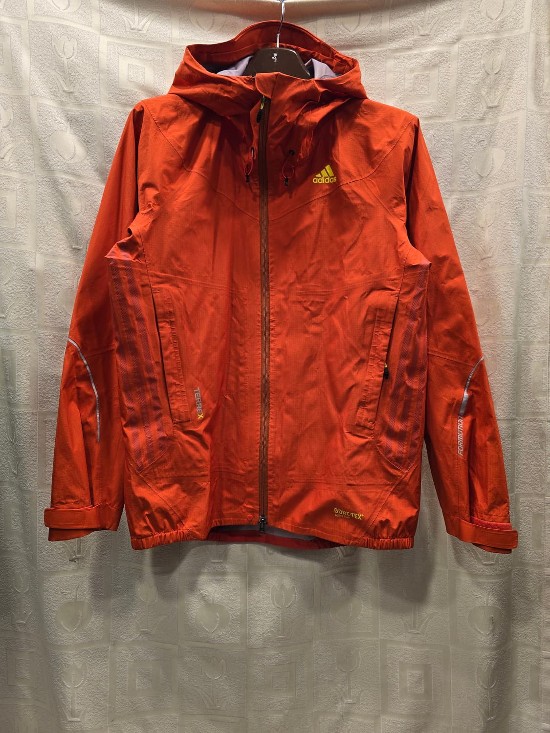 아디다스 테렉스 고어텍스 엑티브 쉘 자켓 레인자켓 100~105 오렌지 상품이미지1