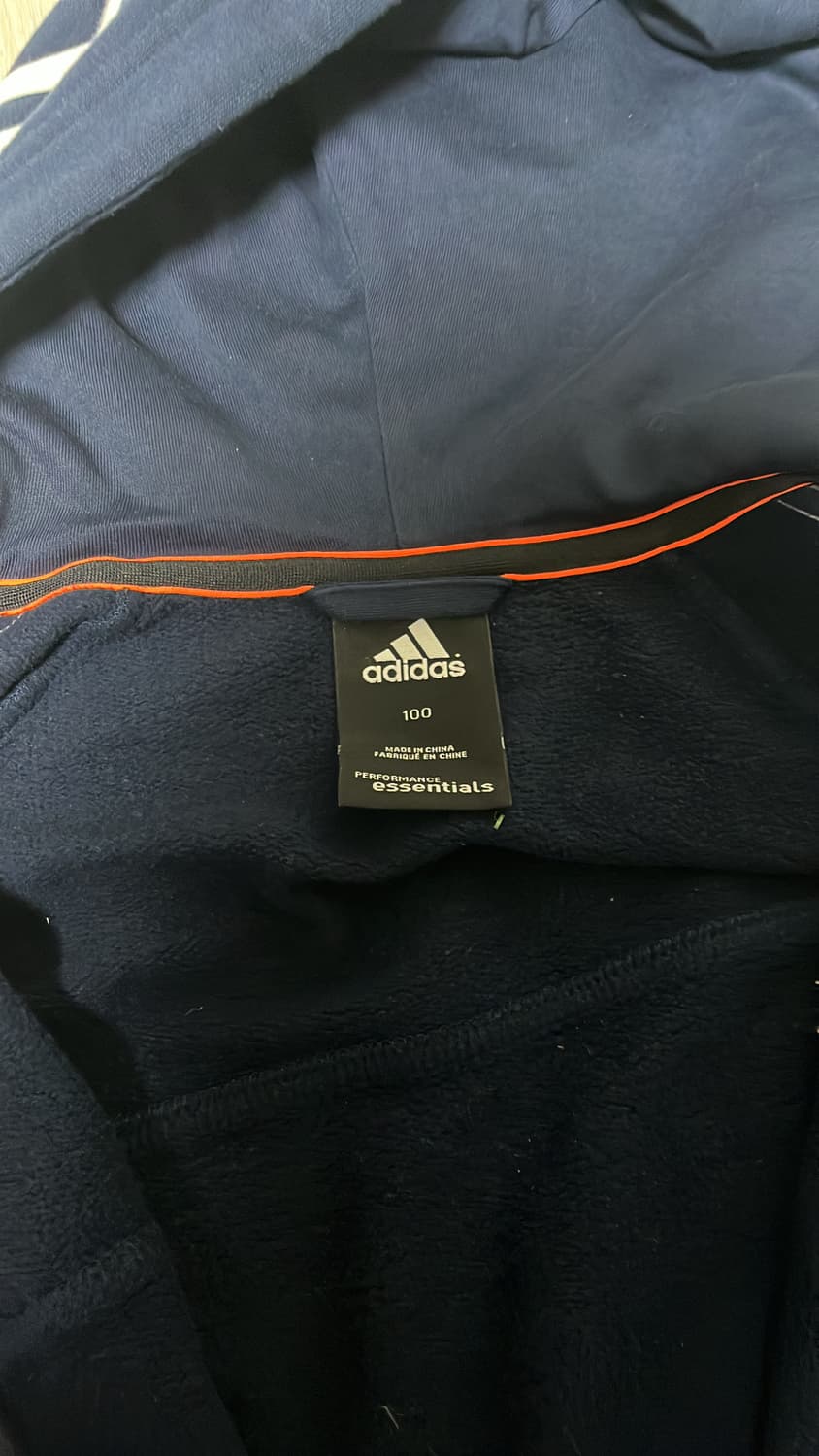 빈티지 아디다스 네이비 후드집업 상품이미지2