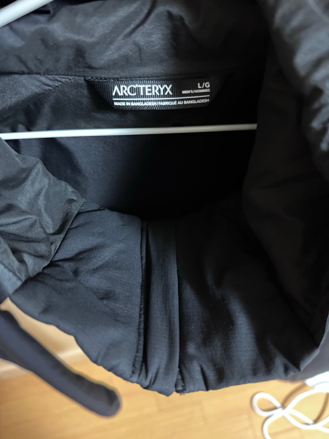 아크테릭스 아톰 lt 후디 블랙 상품이미지7