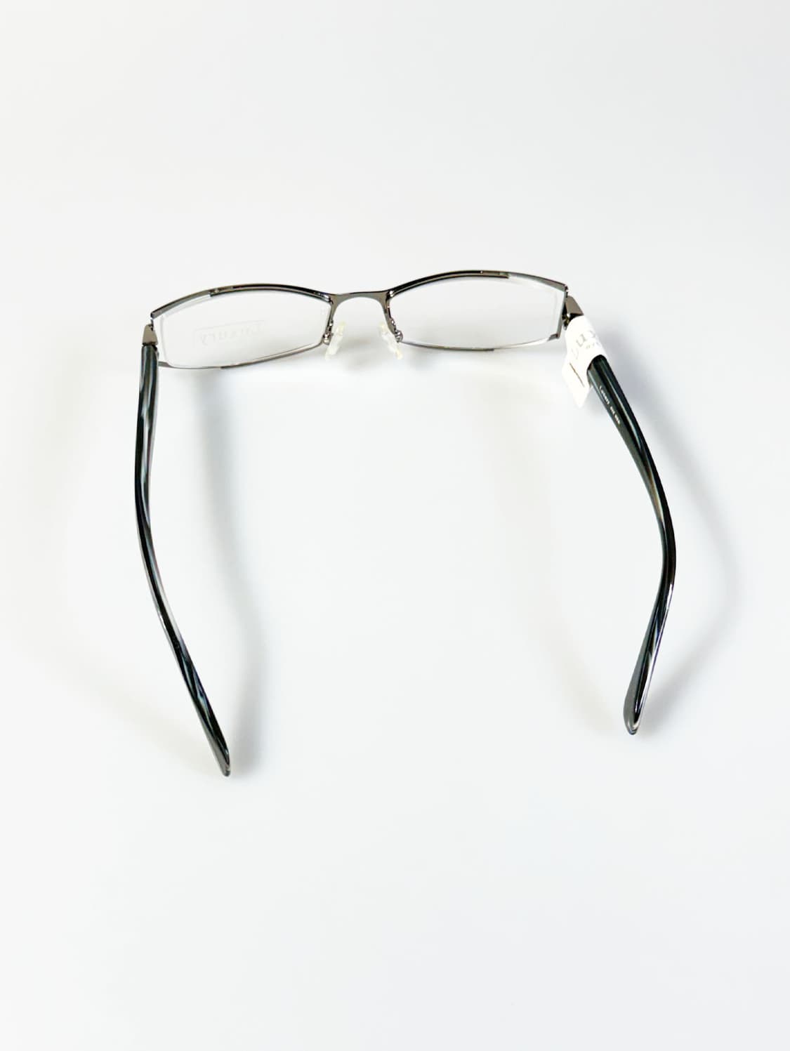 LUXURY OCCHIALI 실버 메탈 슬림 스퀘어 빈티지 안경 상품이미지5