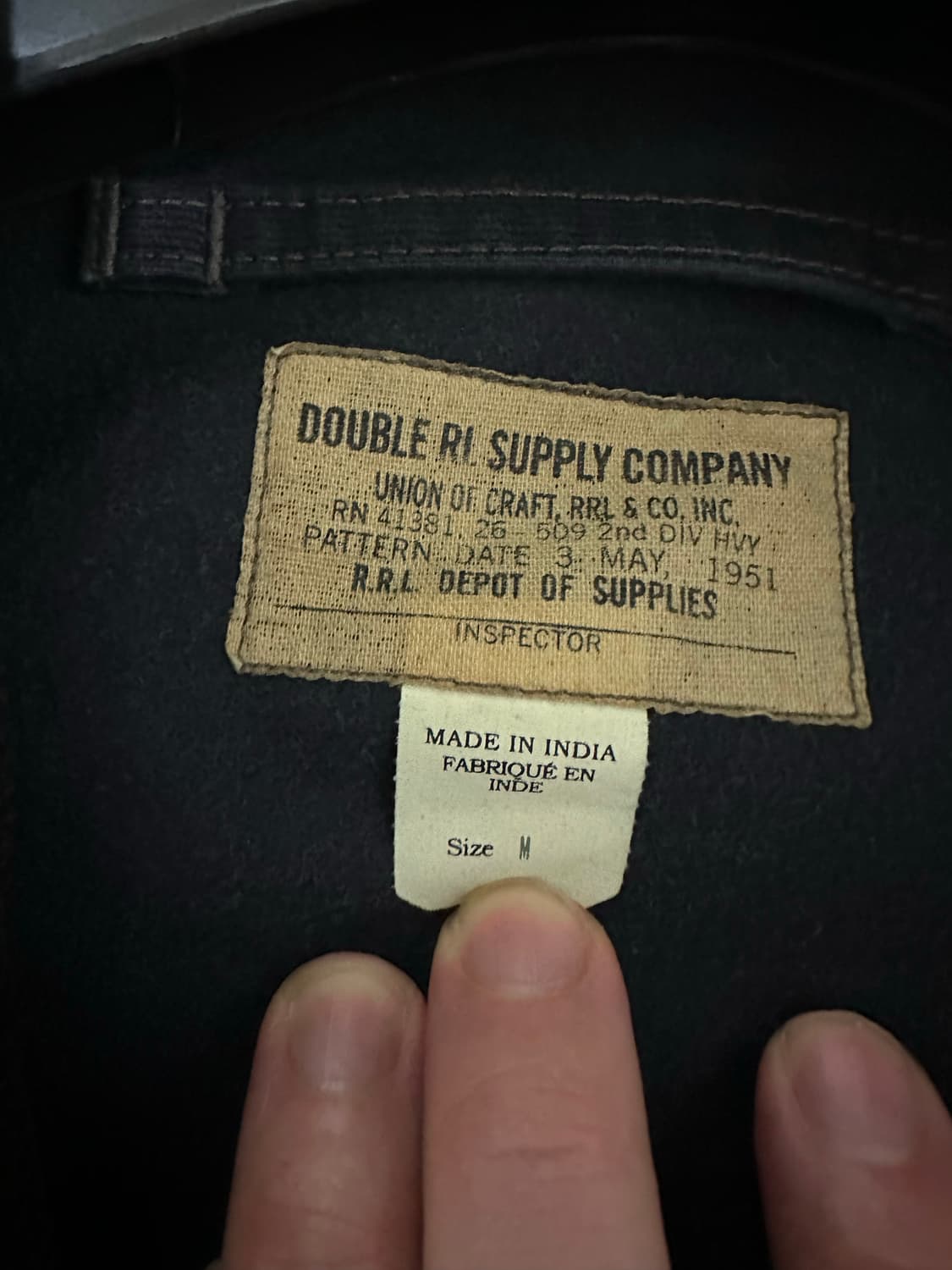 RRL 정글 클로스 자켓M (덱자켓) 상품이미지4