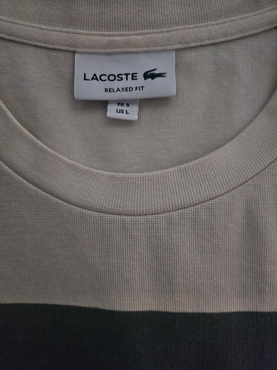 [거의 새것] 라코스테 반팔 티셔츠 105 상품이미지3