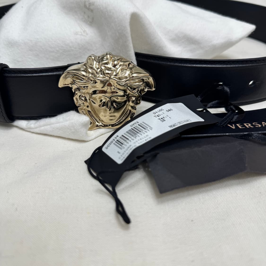 베르사체 메두사 벨트 80/32 (30~31인치) 판매 상품이미지2