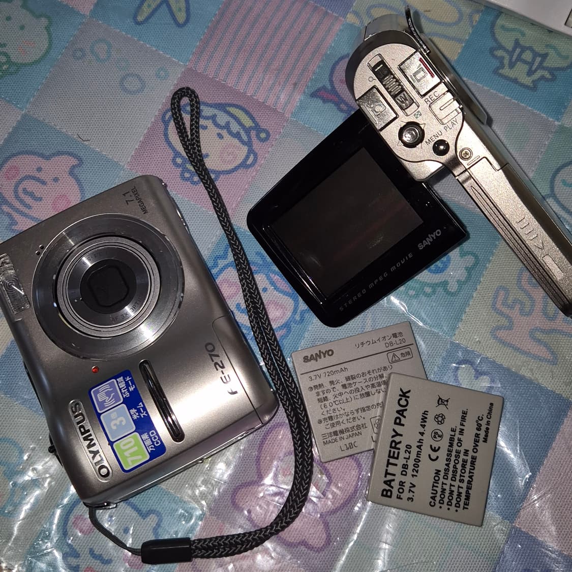 일괄 빈티지 카메라 디카 산요 작티 SANYO 올림푸스 fe-270 상품이미지2