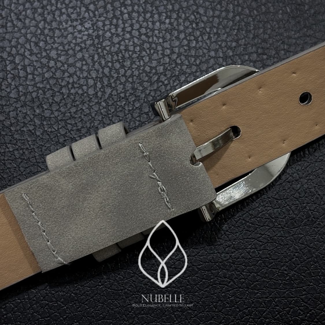 🌗 Suede stud belt / 스웨이드 가죽 스터드 벨트 상품이미지5