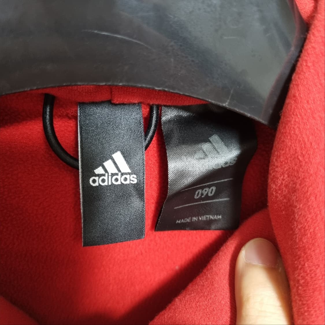 아디다스 FC바이에른 뮌헨 후드집업 레드 유니폼 상품이미지4