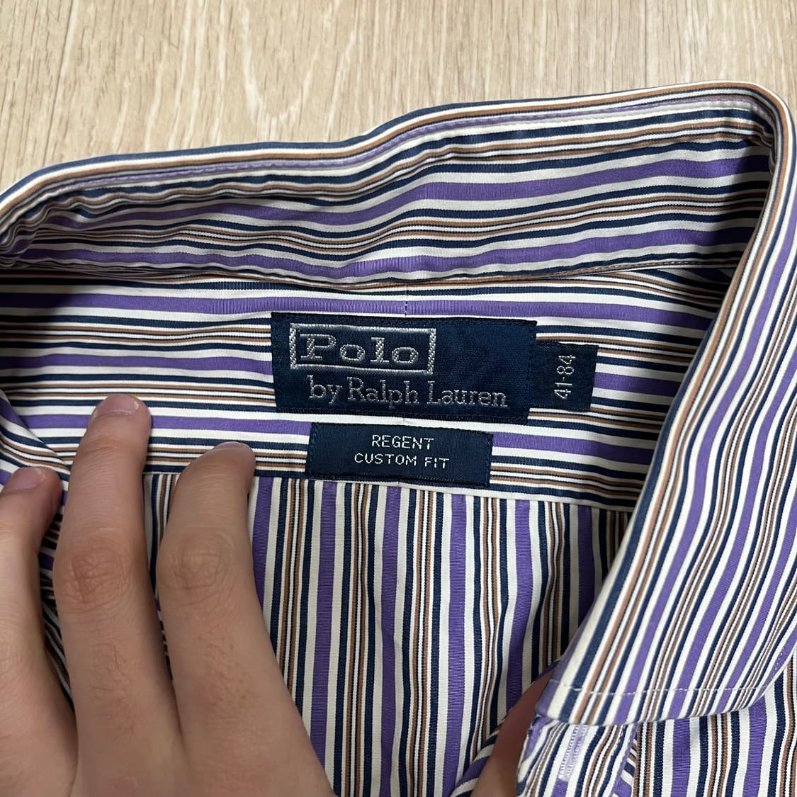 폴로 남성 반팔 체크셔츠 41-84 상품이미지5